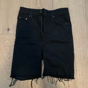 Denim Forum Black Bike Short